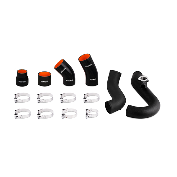 Mishimoto — Mishimoto 2015 Ford Mustang EcoBoost 2.3L Intercooler Wrinkle Black Pipe and Boot Kit
Turbo Intercool Pipe - view 6